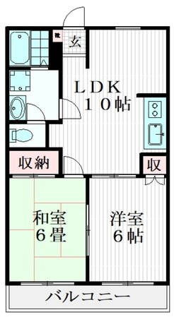 ファーストリーベの物件間取画像